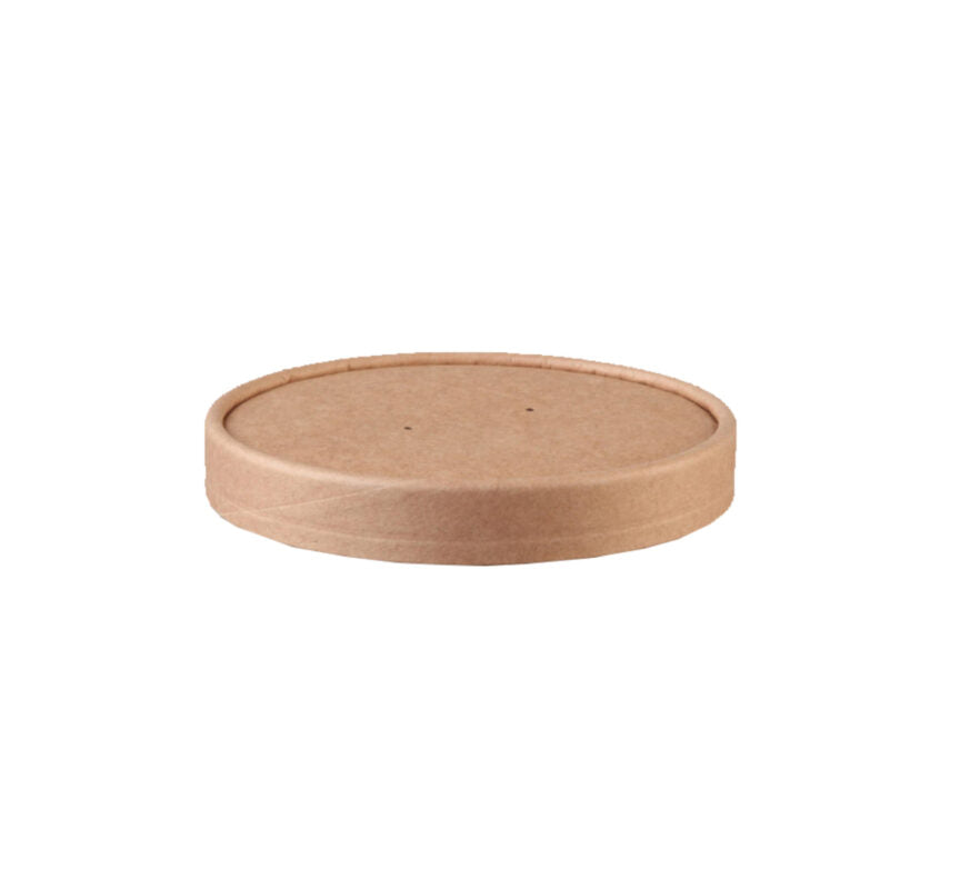 BetaEco™ Small paper Lid for 8oz - 16oz Food Containers