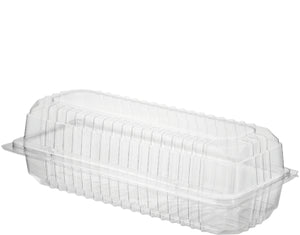 Clearview® Plastic Food Containers with Hinged Lid (Large Roll)