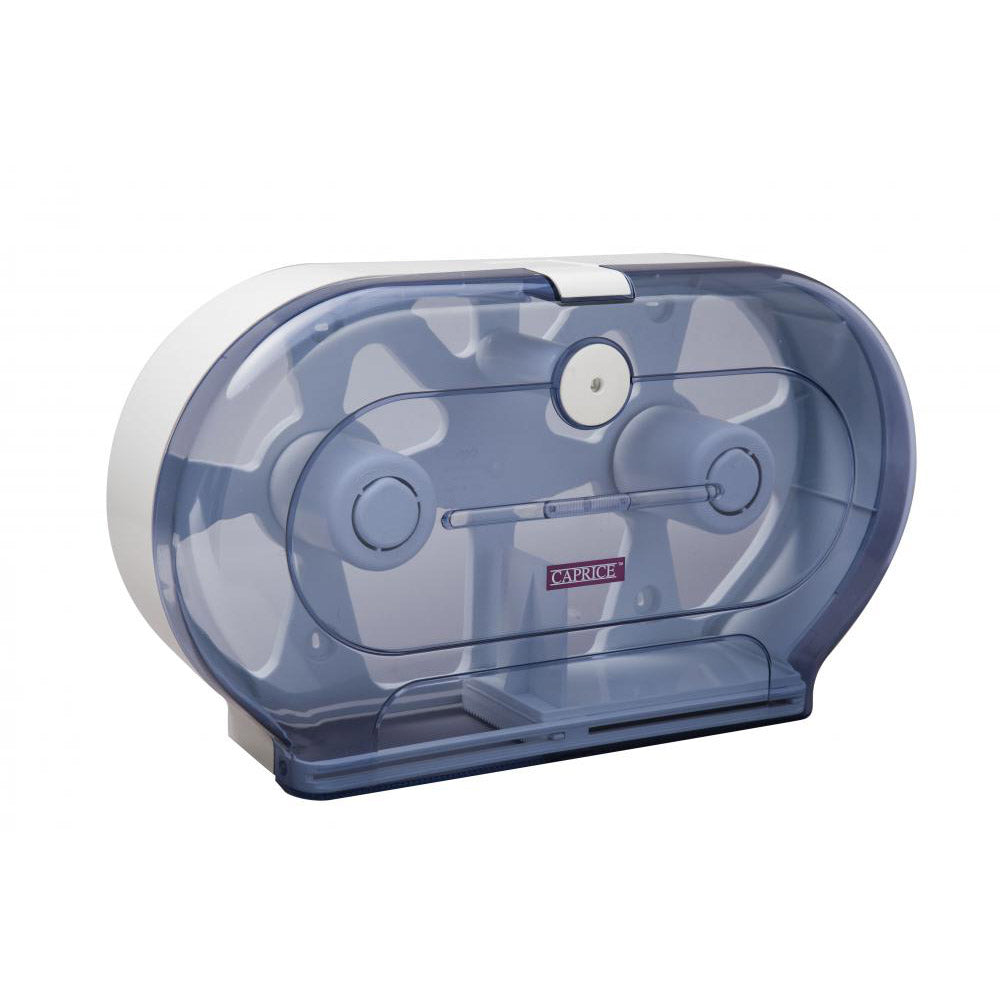Twin Jumbo Toilet Roll Dispenser Large (ABS Plastic)