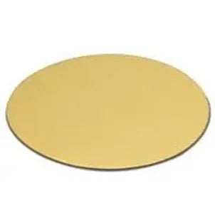 5" Round Gold Cake Board