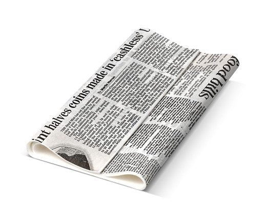 Newsprint Greaseproof Paper Large 400 X 330mm - 800 Sheets