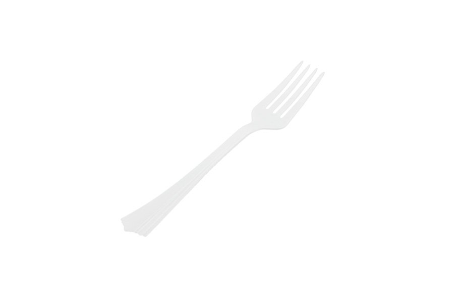 White Reusable Heavy Duty Forks