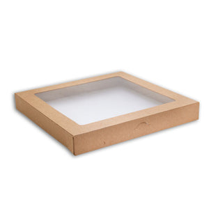 Square Catering Tray Lid-Large-100/ctn -300x300x30