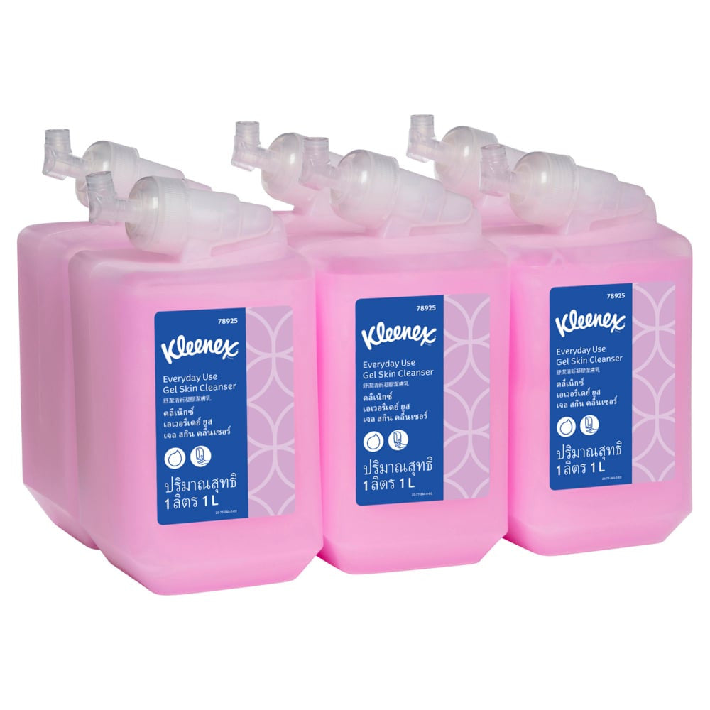 Kleenex Everyday Use Gel Skin Cleanser 1L (78925) - 6 Cartridges