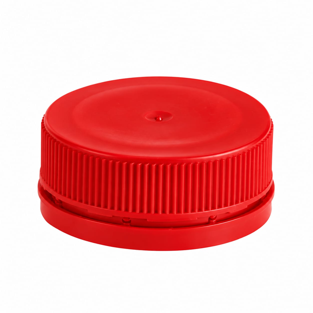 5 Litre HDPE Plastic Natural  Square Bottle 38mm Tamper Evident Lids