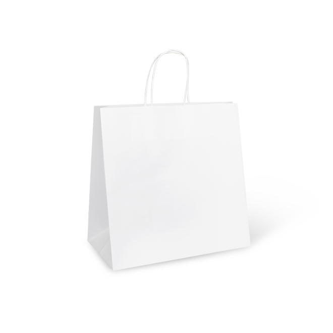 LARGE TWIST HANDLE BAG - 305x305x175 (Uber Eats Size) | Qty 250