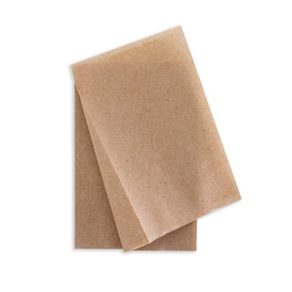 2 Ply Quilted Brown Express V Fold Napkin