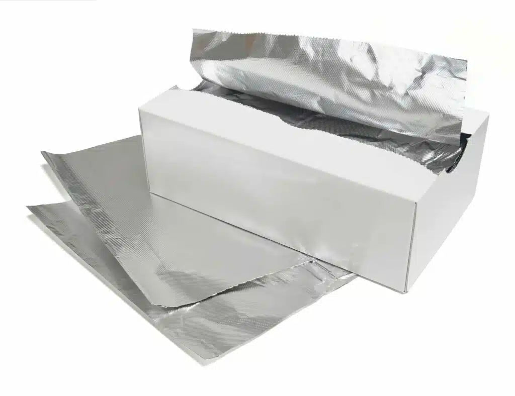 Large Easy Pick Aluminium Foil Sheet - 305 x 273mm (500 Qty)