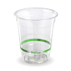 250ml Clear BioCup - Eco-Friendly Compostable Cold Cups (2000-Pack)