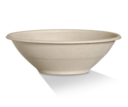 Unbleached Sugarcane Bowl 40oz 500pc/ctn