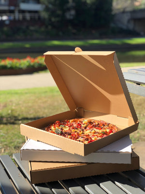 Pizza Boxes Brown 11Inch Unprinted
