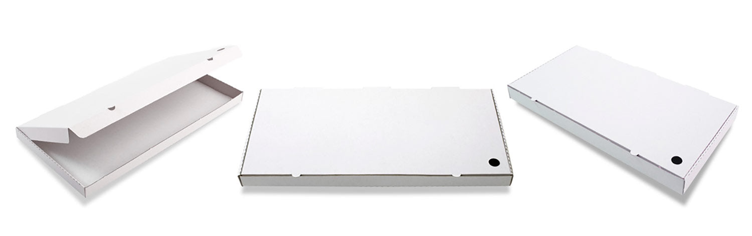 Big Foot-Rectangular Pizza Box White