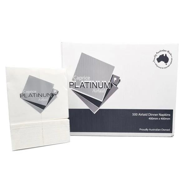 ElegantTouch Disposable Linen-Feel GT FOLD Airlaid Paper Napkins for Weddings, Parties, and Events Carton of 500