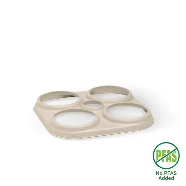 4-Pack Plant Fibre Beer Ring Holder