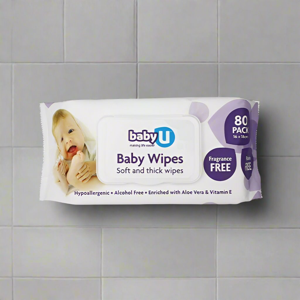 Baby U Wipes - 12pkts - Packware
