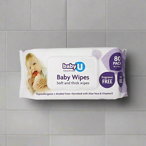 Baby U Wipes - 12pkts - Packware