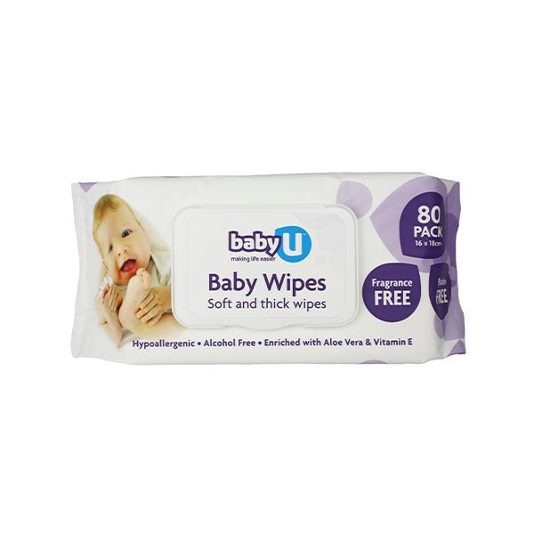 Baby U Wipes - 12pkts - Packware