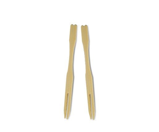 Bamboo Cocktail Fork 90mm 10000pc/ctn - Packware
