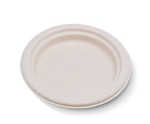 Bamboo Round Plate 10" 500pc/ctn - Packware