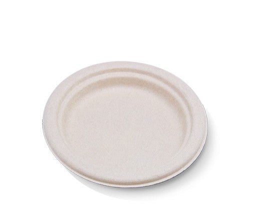Bamboo Round Plate 9" 500pc/ctn - Packware