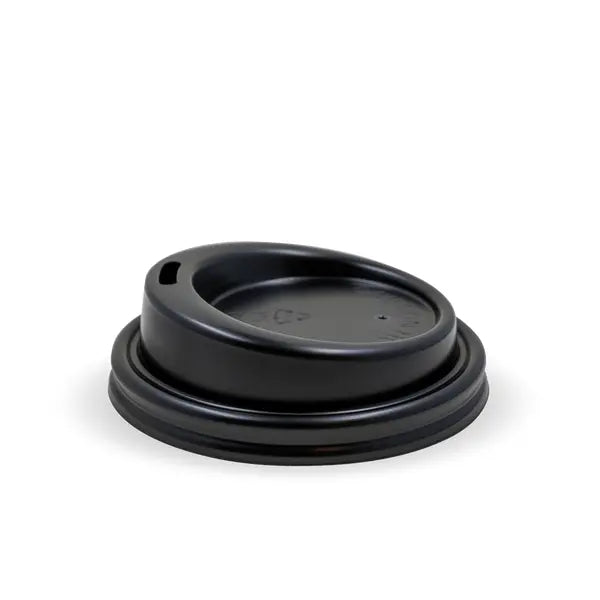 63mm / 4oz Black PS Sipper BioCup Lid (1000)