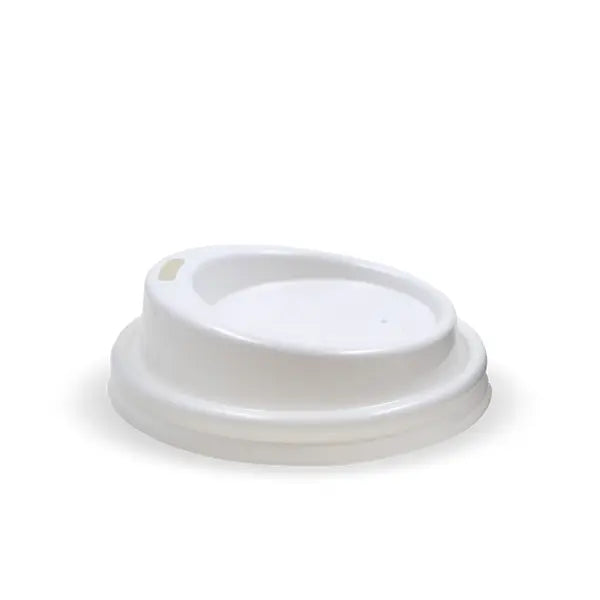 63mm / 4oz White PS Sipper BioCup Lid (1000)