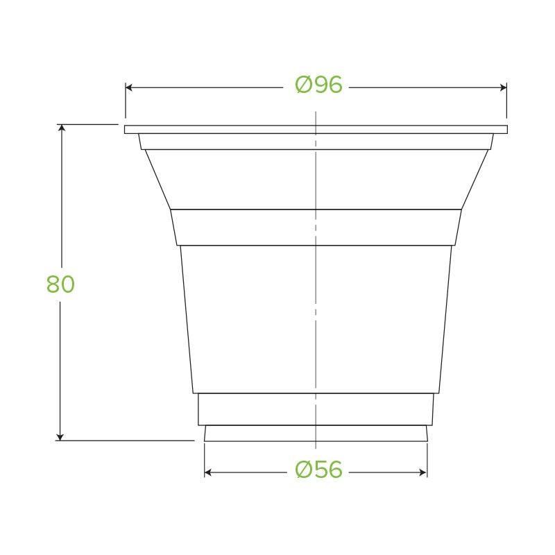 BioPak 300ml Clear Cup - Packware