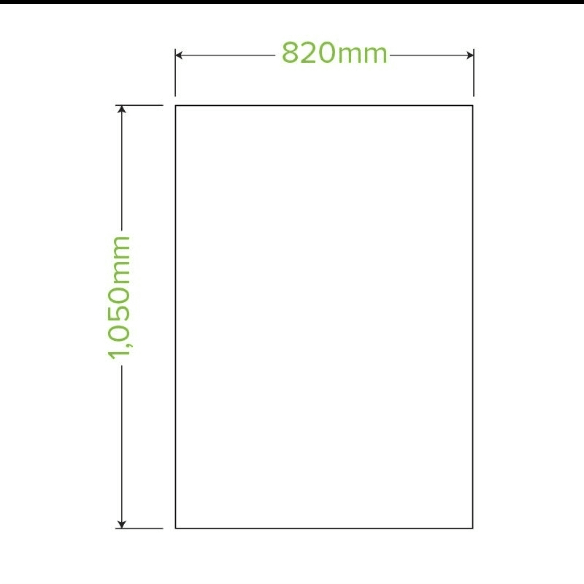BioPak 80L Bio Plastic Bag - Packware