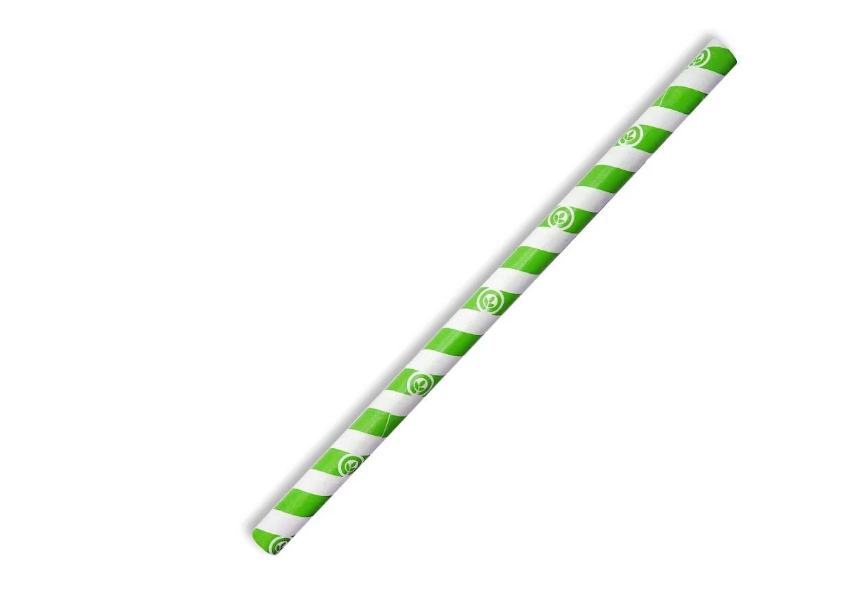 BioStraws - Carton of 2500 | 3 - Ply | Hot and Cold | FSC™ Certified | Home Compostable - Packware