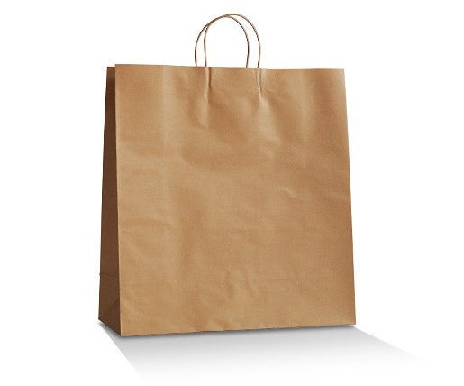 Brown Kraft Bag - Large 250pc/ctn - Packware