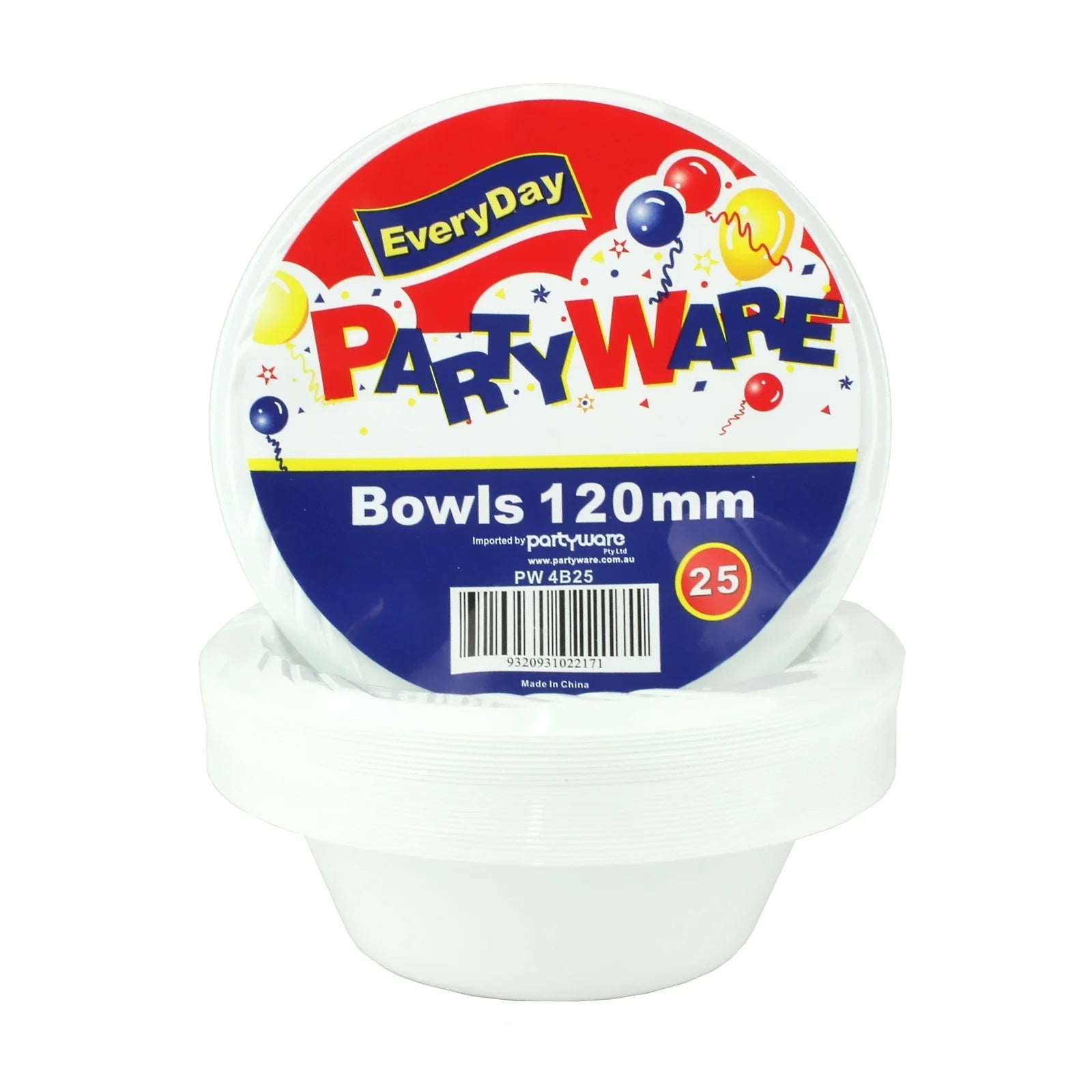 Partyware Plastic Nut Bowls 120mm