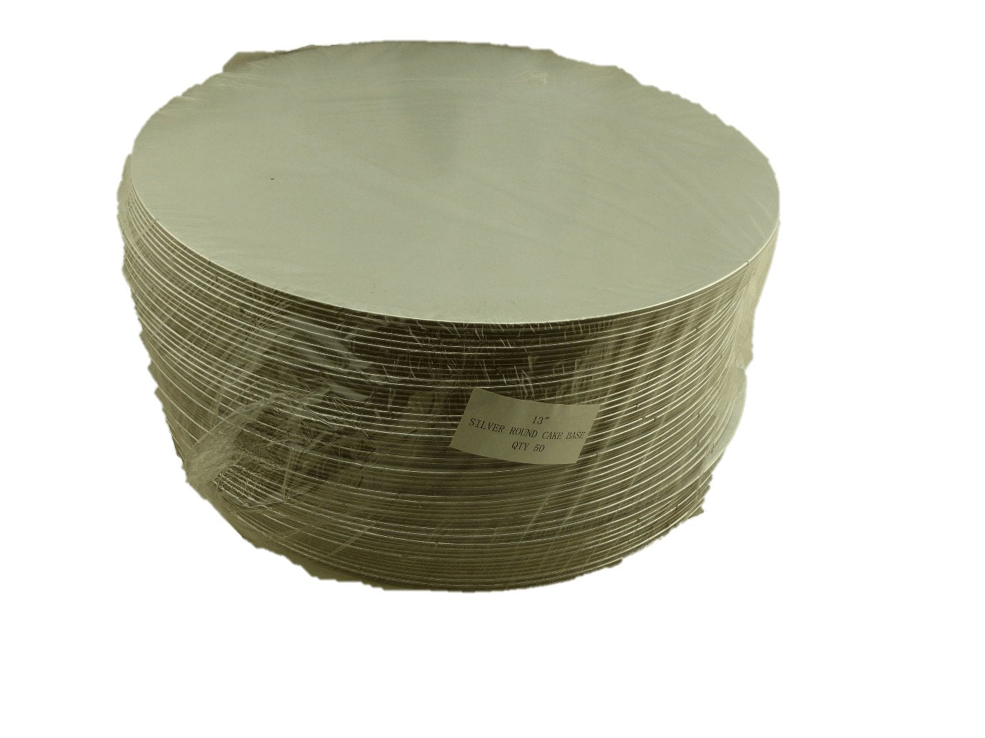 Circle Silver Cake Board 13" - Packware