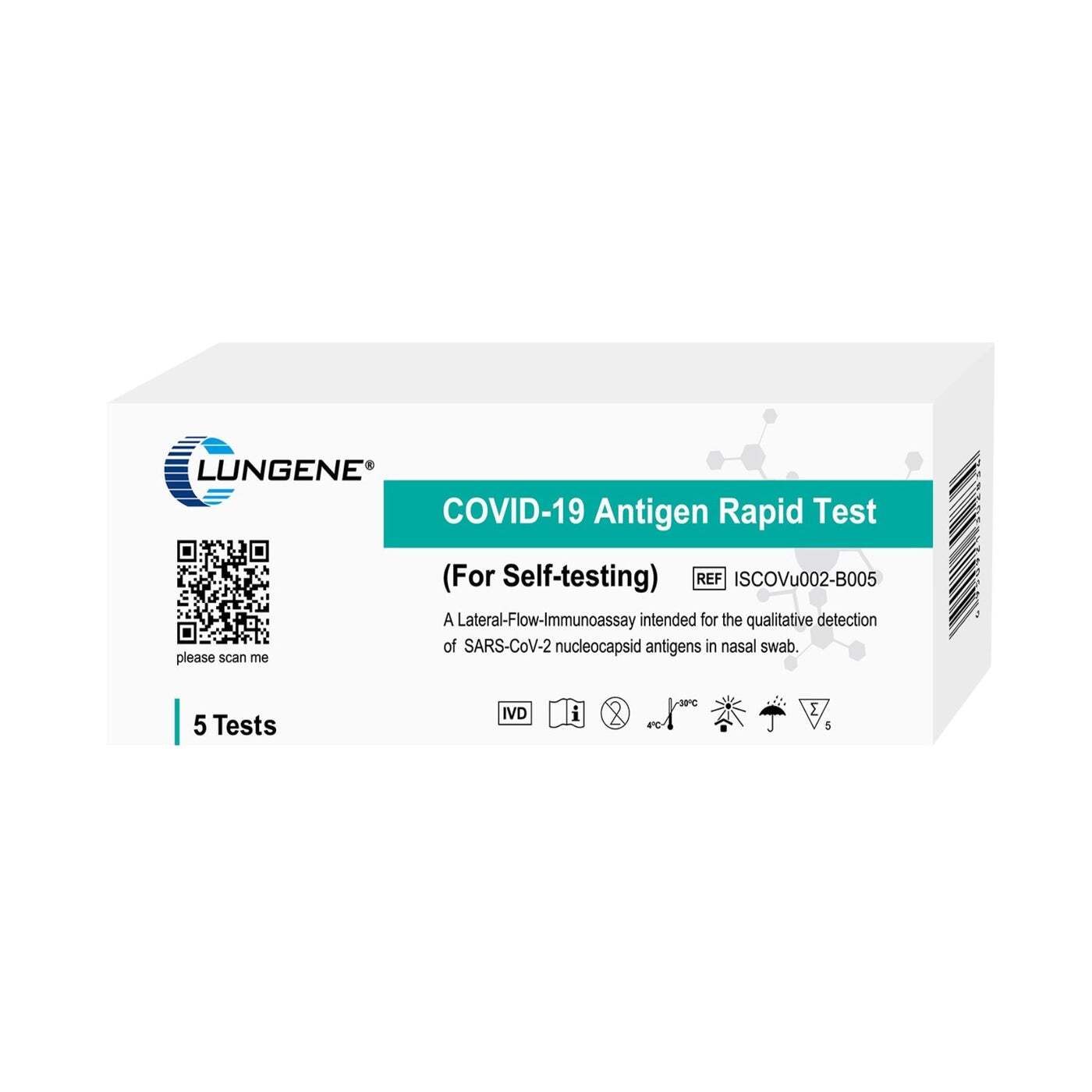 Covid Rapid Antigen Test Packet of 5 - Packware