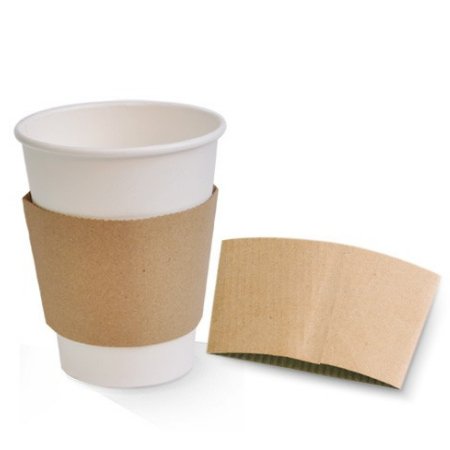 CUP SLEEVE KRAFT 8 OZ 1000pc/ctn - Packware