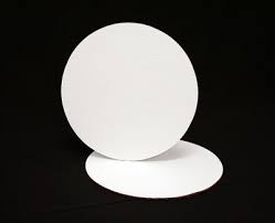 10" Circle Cake Board-White