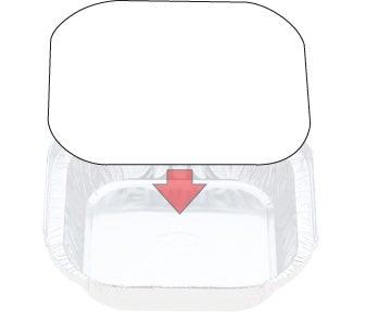 Foil Container Lids To Fit 711 - Packware