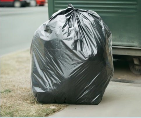 Garbage Bags 80 Litre Heavy Duty Black Box Of 200 Bags - Packware