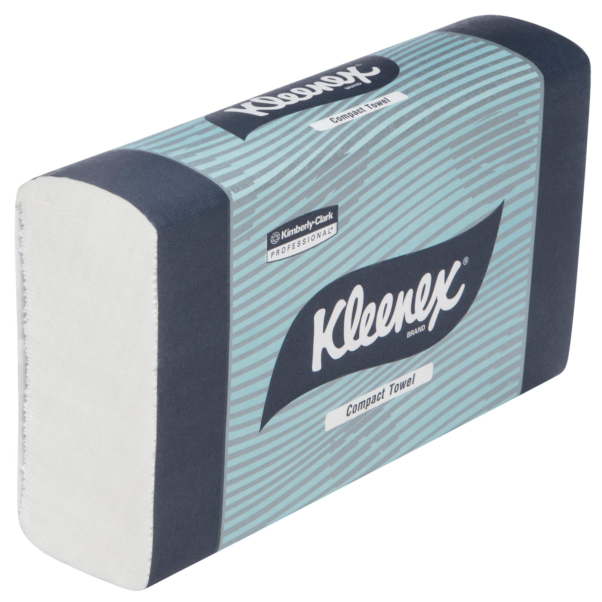 KLEENEX® Compact Hand Towels (4440), White Folded Paper Towels, 24 Packs / Case, 90 Hand Towels / Pack (2,160 Towels) - Packware