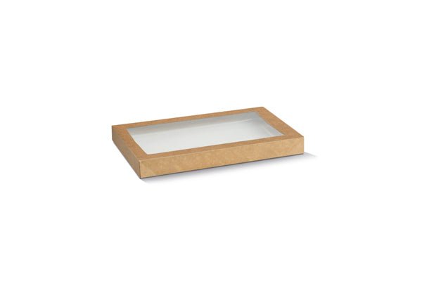 Kraft Catering Tray Lid - Small - 100/CTN - Packware