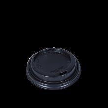 Lid 73Mm Smooth Black Fit 200 - Packware