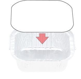 Lids To Fit Foil Container 7114 - Packware
