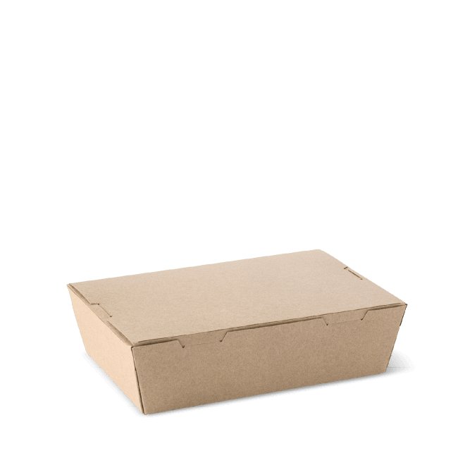 Lunch Box Takeout Box Brown Medium Size - Packware