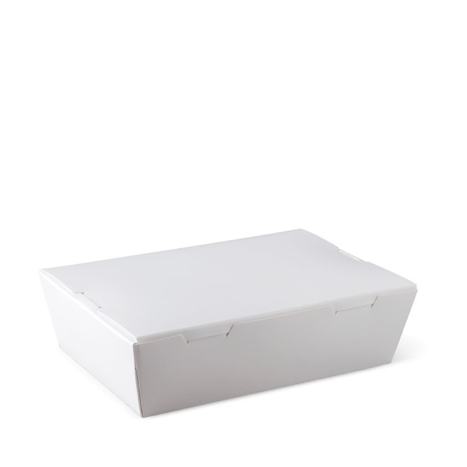 Lunch Box Takeout Box Small White - Packware
