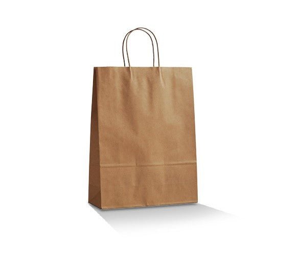 Medium Brown Kraft Bag - Sturdy and Versatile, 250 Pieces per Carton - Packware