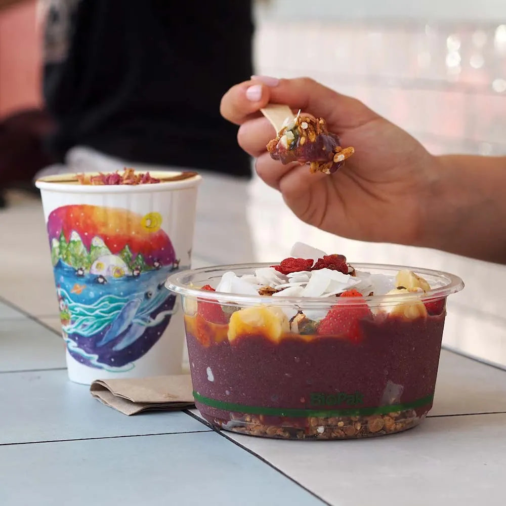 Biopak 360ml Clear BioBowl - CTN 500