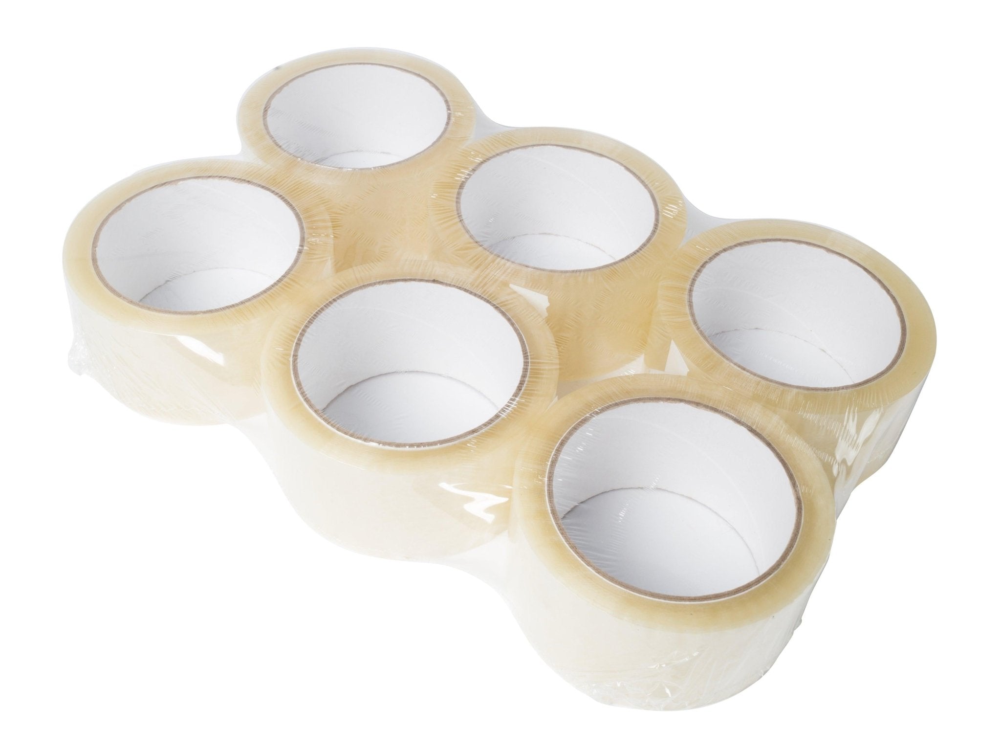 Packaging Tape 48mm x 75m Clear - 6 Pack - Packware