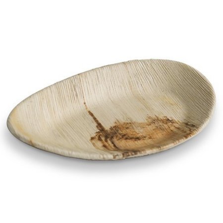 Palm Oval Plate Large 25cm 100pc/ctn - Packware