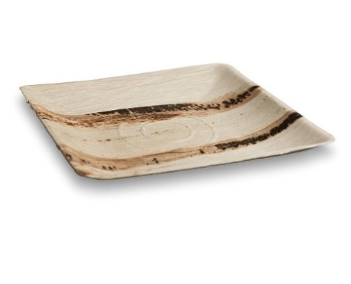 Palm Plate Square Large 10" - Packware