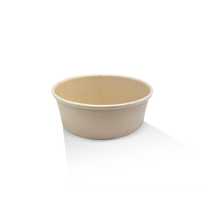 PE Coated Bamboo Paper Salad Bowl 16oz 300pc/ctn - Packware