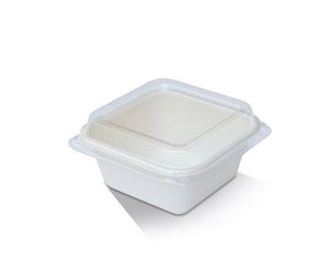 PET Lid For 7OZ Sugarcane Tray 1000pc/ctn - Packware